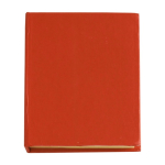 Notas adesivas com papéis de diferentes tamanhos e cores cor vermelho primeira vista