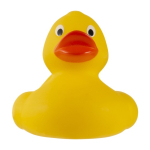 Clássico patinho de borracha amarelo para o banho, personalizável cor amarelo terceira vista
