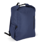 Mochila enrolável de rPET com pega superior de fivela 20 L cor azul-escuro