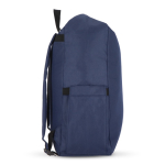 Mochila enrolável de rPET com pega superior de fivela 20 L cor azul-escuro terceira vista