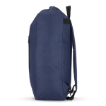 Mochila enrolável de rPET com pega superior de fivela 20 L cor azul-escuro quarta vista