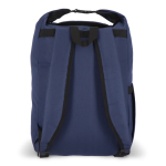 Mochila enrolável de rPET com pega superior de fivela 20 L cor azul-escuro quinta vista