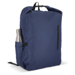 Mochila enrolável de rPET com pega superior de fivela 20 L cor azul-escuro sexta vista