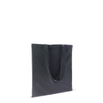 Saco para o dia a dia de algodão orgânico com asas compridas 140 g/m2 cor preto terceira vista