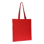 Saco para o dia a dia de algodão orgânico com asas compridas 140 g/m2 cor vermelho