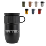 Caneca térmica de aço inoxidável com asa pequena 280 ml