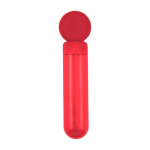 Tubo de bolas de sabão, várias cores, aros de 3 tamanhos 30 ml cor vermelho primeira vista