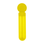 Tubo de bolas de sabão, várias cores, aros de 3 tamanhos 30 ml cor amarelo primeira vista