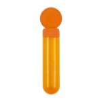 Tubo de bolas de sabão, várias cores, aros de 3 tamanhos 30 ml cor cor-de-laranja primeira vista
