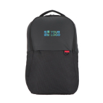 Mochila para portátil de jacquard e PU com tira para trolley 15,6'' vista principal