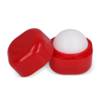 Bola de bálsamo labial para personalizar em caixa FPS 15 LipCube cor vermelho segunda vista
