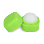 Bola de bálsamo labial para personalizar em caixa FPS 15 LipCube cor verde-lima segunda vista