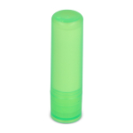Bálsamo labial de materiais reciclados e em várias cores cor verde transparente segunda vista