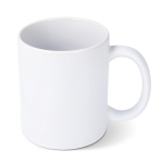 Caneca de cerâmica, acabamento mate contorno interior brilhante 350 ml cor branco