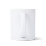 Caneca de cerâmica, acabamento mate contorno interior brilhante 350 ml cor branco quinta vista