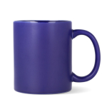 Caneca de cerâmica, acabamento mate contorno interior brilhante 350 ml cor azul-escuro segunda vista