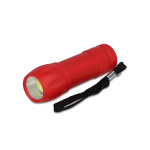 Lanternas de plástico reciclado em várias cores de luz COB cor vermelho