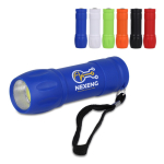 Lanternas de plástico reciclado em várias cores de luz COB