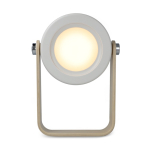 Lâmpada LED com um design multifunções e 3 modos de iluminação cor branco segunda vista
