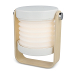 Lâmpada LED com um design multifunções e 3 modos de iluminação cor branco quinta vista