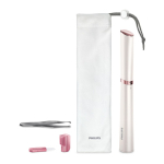 Aparador para pelos corporais e faciais, ideal para viagens Philips cor branco terceira vista