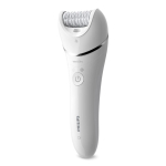 Depiladora resistente à água de bateria recarregável Philips cor branco