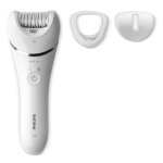 Depiladora resistente à água de bateria recarregável Philips cor branco segunda vista
