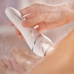 Depiladora resistente à água de bateria recarregável Philips cor branco sexta vista