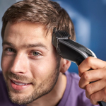 Kit de máquina de barbear, tesoura e pente, marca Philips cor titânio oitava vista