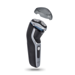 Máquina de barbear elétrica para cabelo e barba, marca Philips cor preto segunda vista