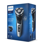 Máquina de barbear elétrica para cabelo e barba, marca Philips cor preto terceira vista