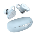 Auriculares desportivos em estojo oval Fresh 'n Rebel cor azul pastel