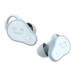 Auriculares desportivos em estojo oval Fresh 'n Rebel cor azul pastel terceira vista