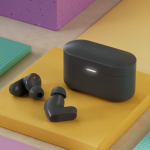 Auriculares sem fios com localizador e longa autonomia Philips cor cinzento-escuro nona vista