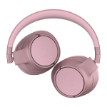 Auscultadores sem fios de carga rápida e duradoura Fresh 'n Rebel cor rosa pastel sétima vista