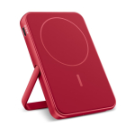 Powerbank com função de suporte para telemóvel Fresh 'n Rebel 5000 mAh cor vermelho