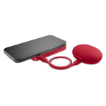 Powerbank com função de suporte para telemóvel Fresh 'n Rebel 5000 mAh cor vermelho quarta vista
