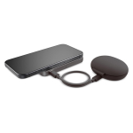 Powerbank com função de suporte para telemóvel Fresh 'n Rebel 5000 mAh cor titânio quarta vista