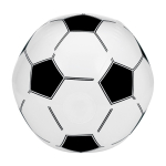 Bola insuflável personalizada de PVC com estilo futebol retro League cor branco primeira vista