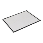 Capacho com base antideslizante totalmente personalizável 50 x 75 cm cor preto