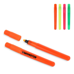 Marca-texto redondo de cores vibrantes para personalizar