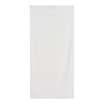 Toalha de algodão e veludo de poliéster para sublimar, 70 x 140 cm cor branco segunda vista