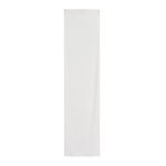 Toalha de algodão e veludo de poliéster para sublimar, 30 x 130 cm cor branco segunda vista