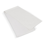 Toalha de algodão e veludo de poliéster para sublimar, 30 x 130 cm cor branco terceira vista
