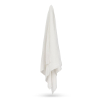 Toalha de algodão e veludo de poliéster para sublimar, 30 x 130 cm cor branco quarta vista