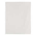 Manta de forro polar de toque ultramacio para sublimação 190 g/m2 cor branco quinta vista