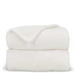 Manta de forro polar de toque ultramacio para sublimação 270 g/m2 cor branco