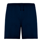 Calções unissexo com cós elástico 200 g/m2 Roly Direct Sport cor azul-marinho segunda vista