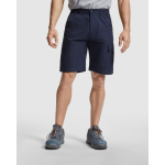 Bermudas de algodão com bolsos 200 g/m2 Roly Direct Amazonas cor azul-marinho primeira vista de uso