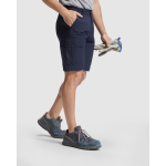 Bermudas de algodão com bolsos 200 g/m2 Roly Direct Amazonas cor azul-marinho terceira vista de uso